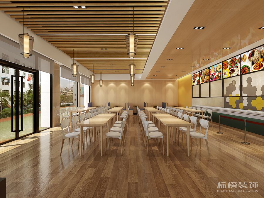 餐廳裝修設計效果圖二