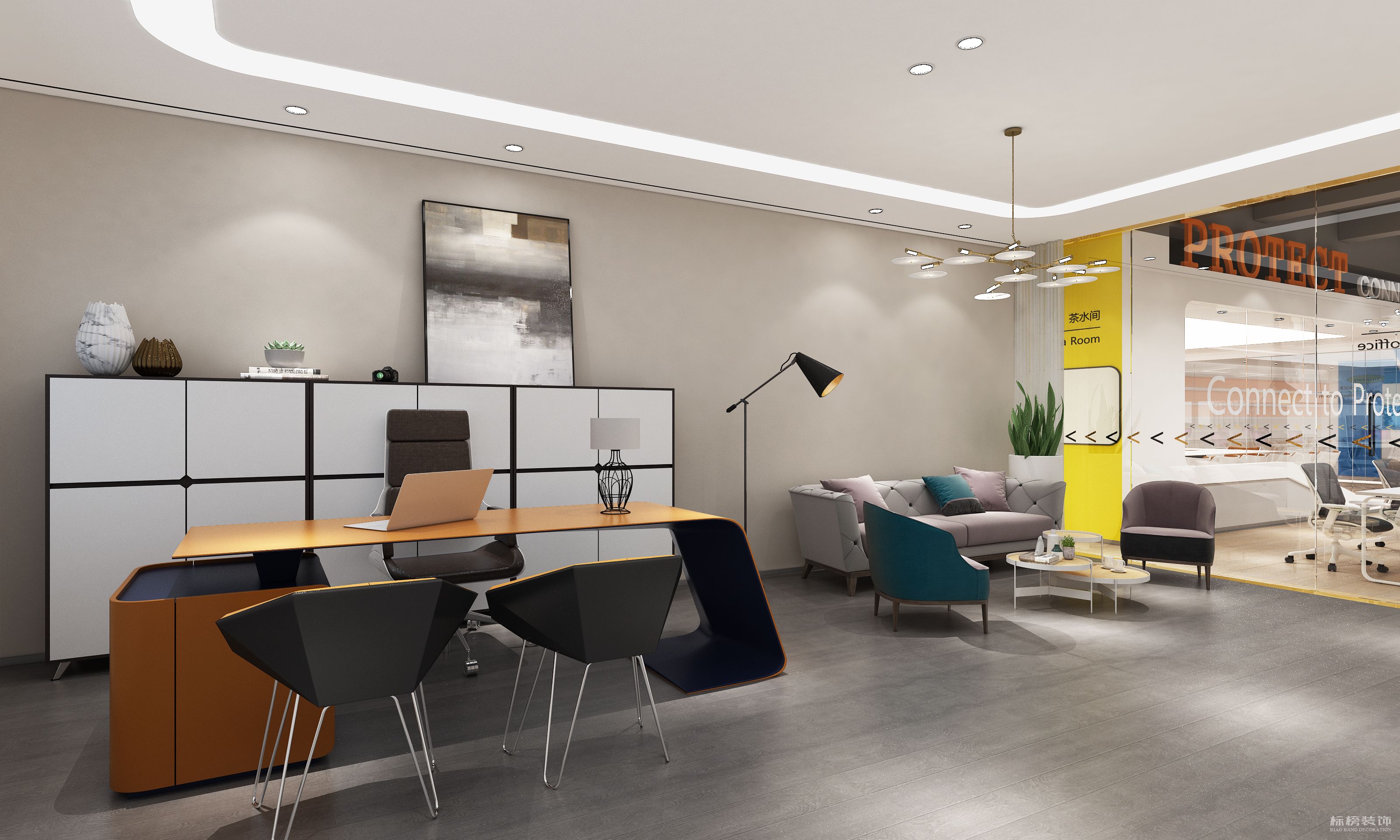 地板漆可以用于辦公室裝修嗎？